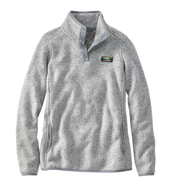 L.L. Bean sweater fleece pullover - Picture 1 of 9